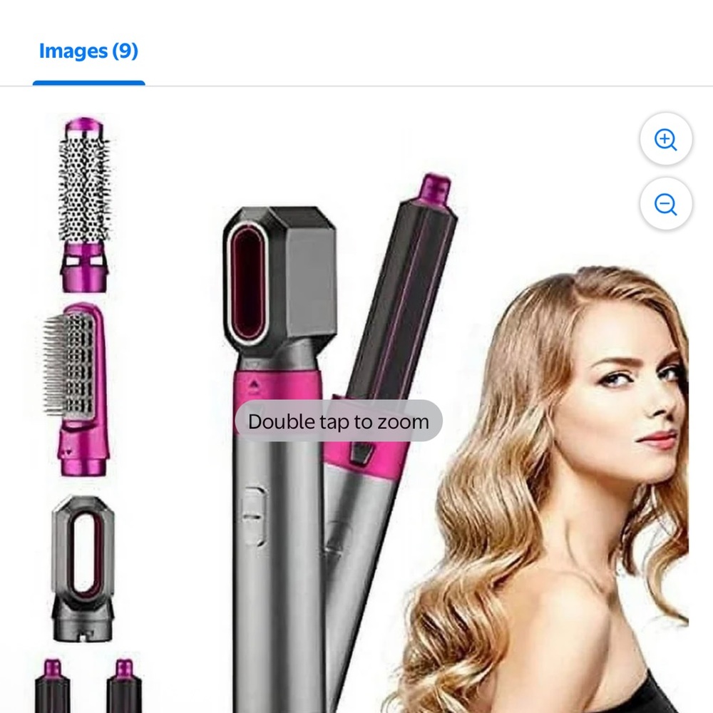 5 in 1 hot air styler - Pink